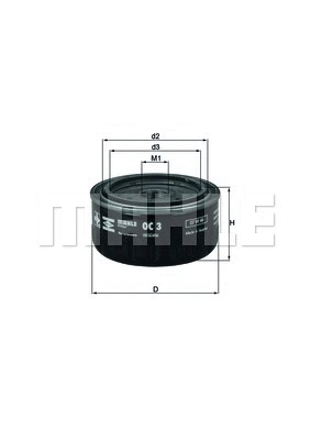 Oil Filter (OC 3)