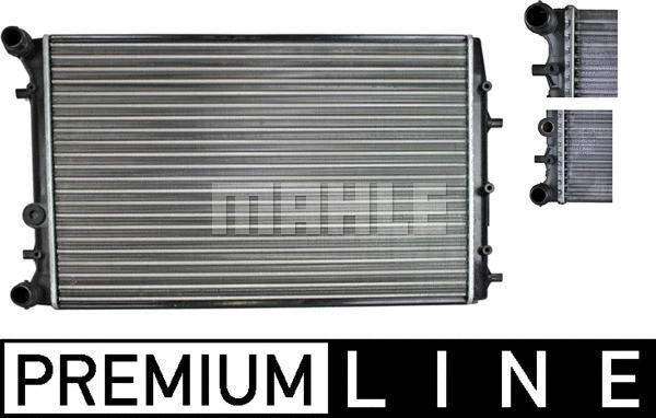 Radiator, engine cooling