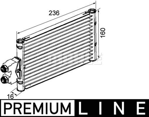 Oil Cooler, automatic transmission