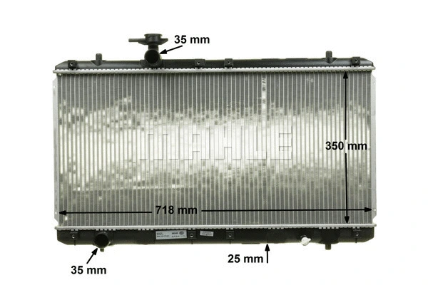 Radiator, engine cooling