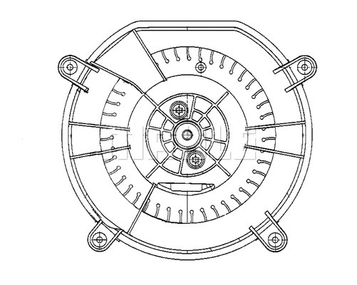 Interior Blower (AB 69 000P)