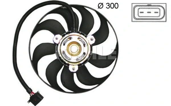 Fan, engine cooling (CFF 377 000S)