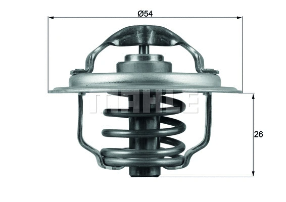 Thermostat, coolant (TX 111 87D)