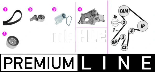 Water Pump & Timing Belt Kit