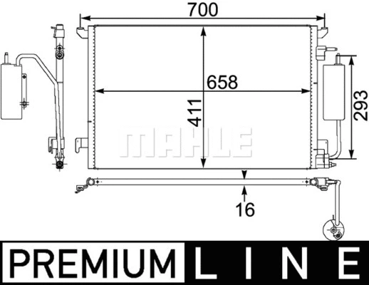 Condenser, air conditioning