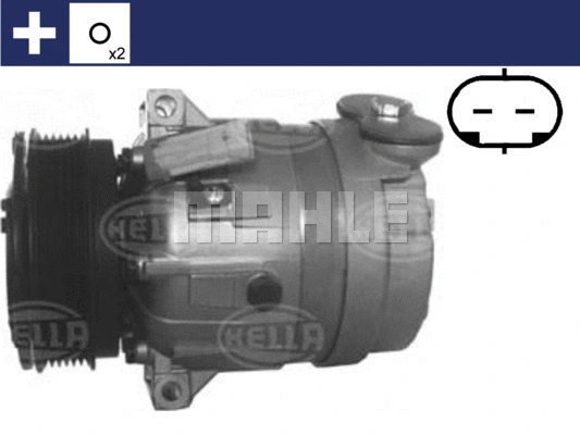 Compressor, air conditioning