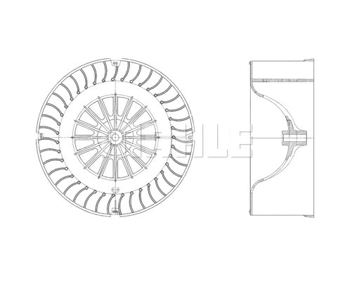 Interior Blower (AB 23 000P)
