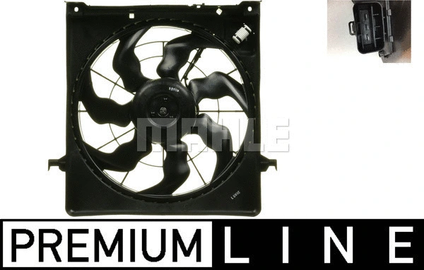 Fan, engine cooling (CFF 254 000P)