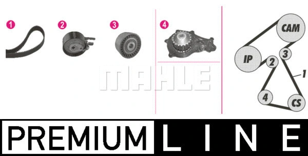 Water Pump & Timing Belt Kit