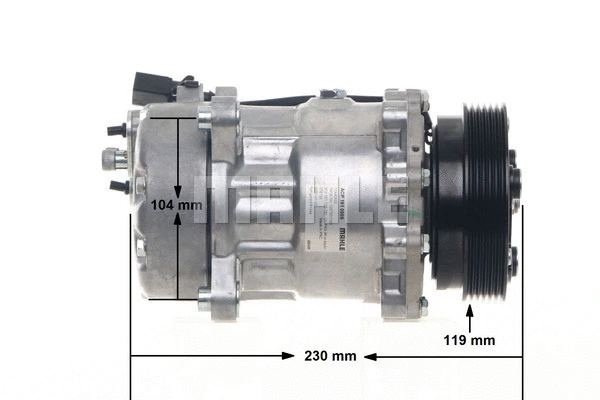 Compressor, air conditioning