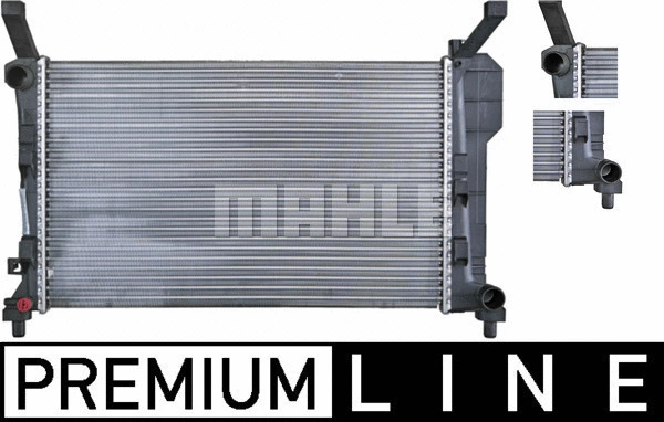 Radiator, engine cooling