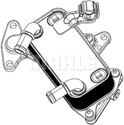 Oil Cooler, automatic transmission