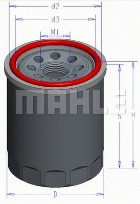 Oil Filter (OC 576)