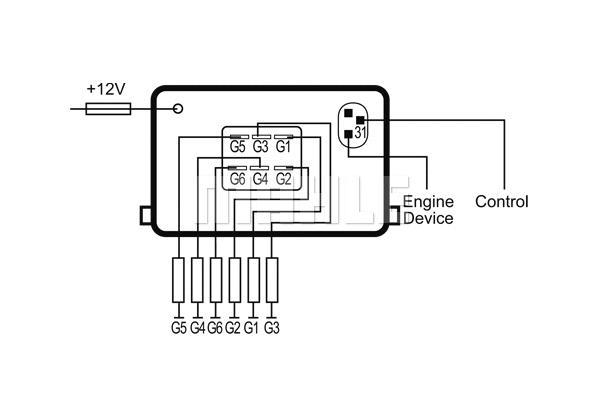 Control Unit, glow time