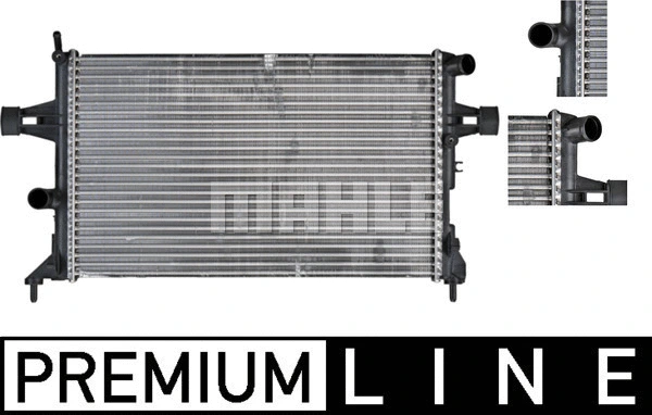 Radiator, engine cooling