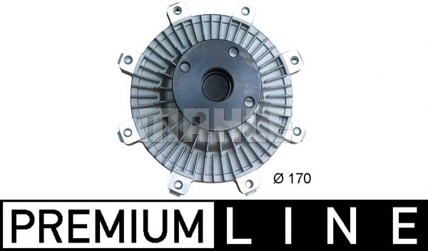 Clutch, radiator fan