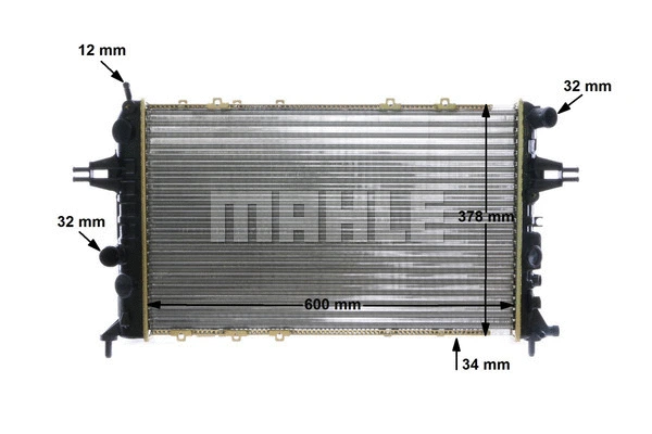 Radiator, engine cooling