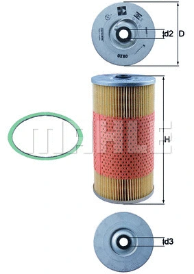 Oil Filter (OX 80D)