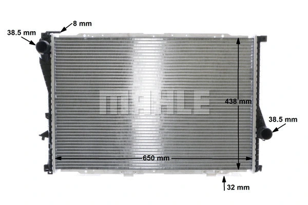 Radiator, engine cooling
