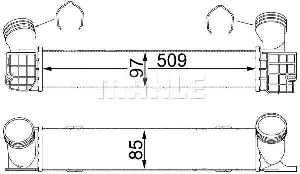 Charge Air Cooler (CI 146 000S)