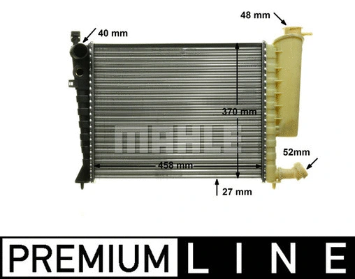 Radiator, engine cooling