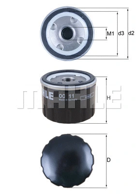 Oil Filter (OC 11)