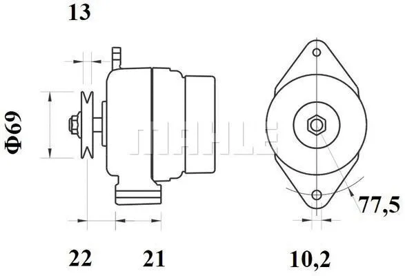 Alternator (MG 1149)