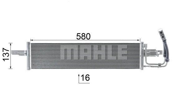 Oil Cooler, automatic transmission