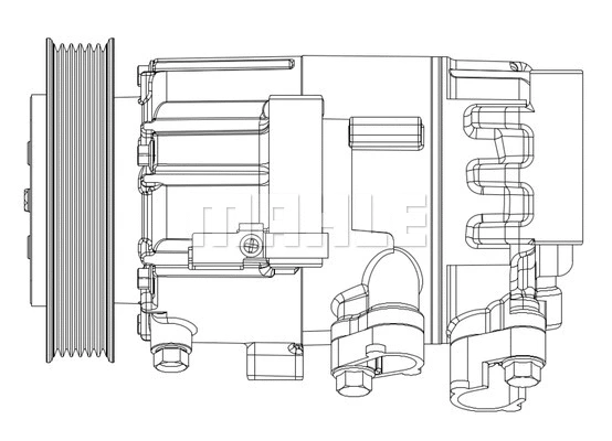 Compressor, air conditioning