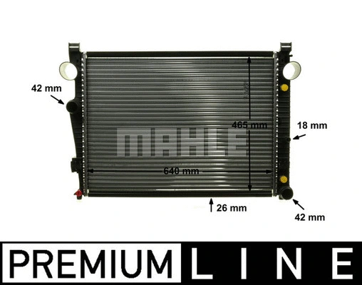 Radiator, engine cooling