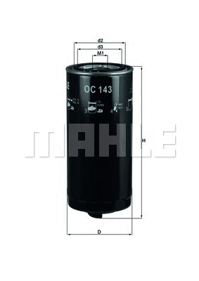 Oil Filter (OC 143)
