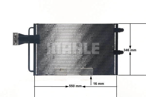 Condenser, air conditioning