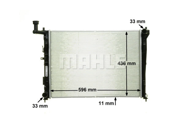 Radiator, engine cooling