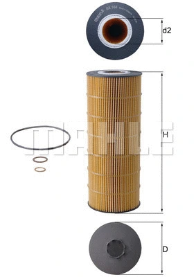 Oil Filter (OX 168D)