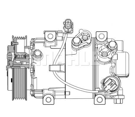 Compressor, air conditioning