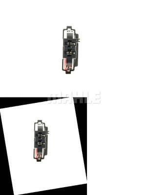 Resistor, interior blower