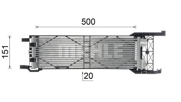 Oil Cooler, automatic transmission