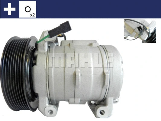 Compressor, air conditioning