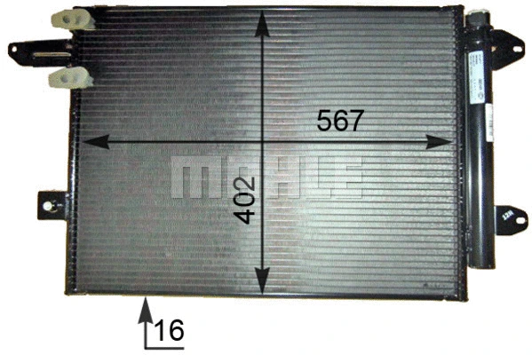 Condenser, air conditioning
