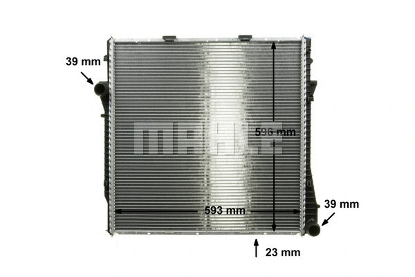 Radiator, engine cooling