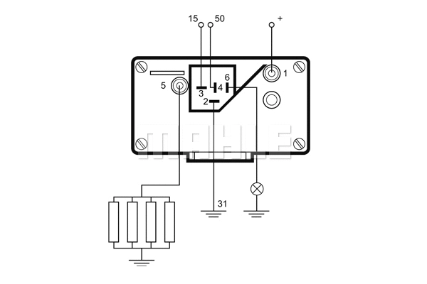 Control Unit, glow time