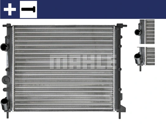 Radiator, engine cooling