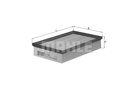 Air Filter (LX 1596)