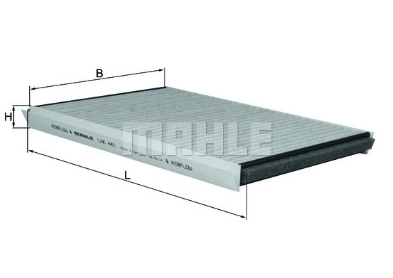 Filter, cabin air (LAK 441)