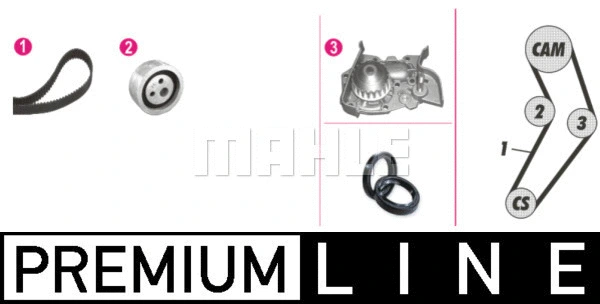 Water Pump & Timing Belt Kit