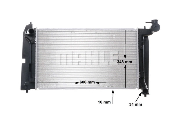 Radiator, engine cooling