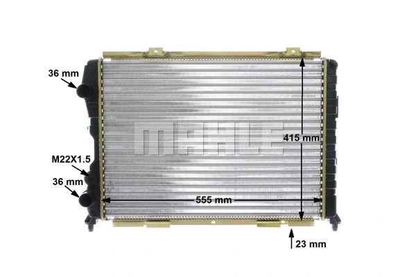 Radiator, engine cooling