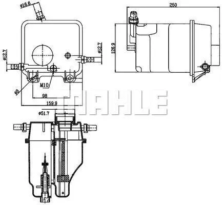Expansion Tank, coolant