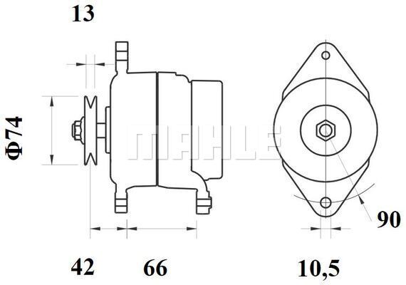 Alternator (MG 1148)