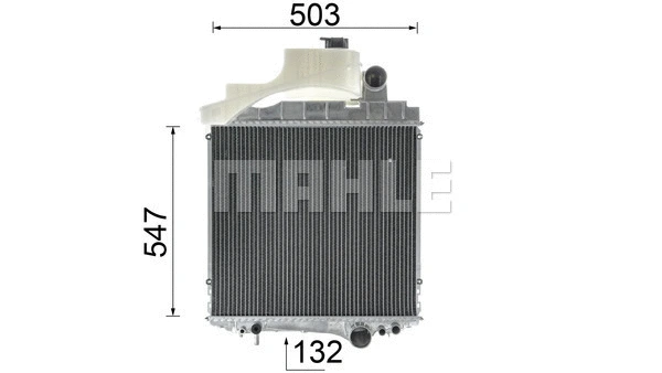 Radiator, engine cooling